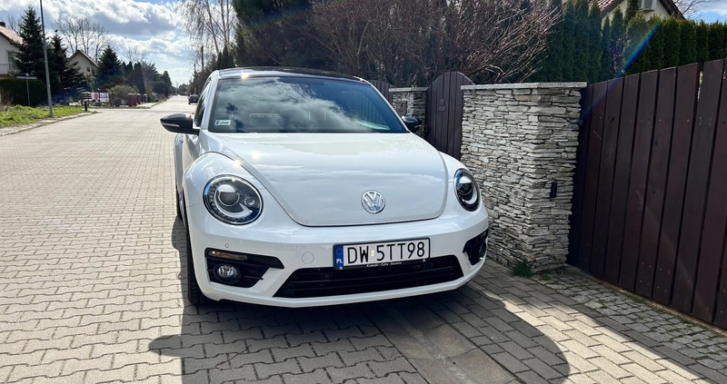 Volkswagen Beetle cena 79000 przebieg: 26369, rok produkcji 2018 z Wrocław małe 137